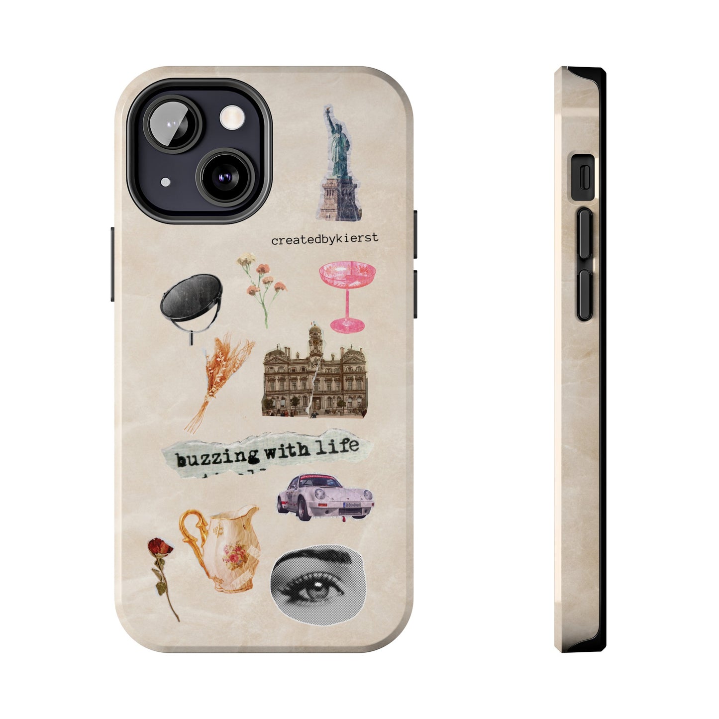 Vintage Stickers iPhone Case