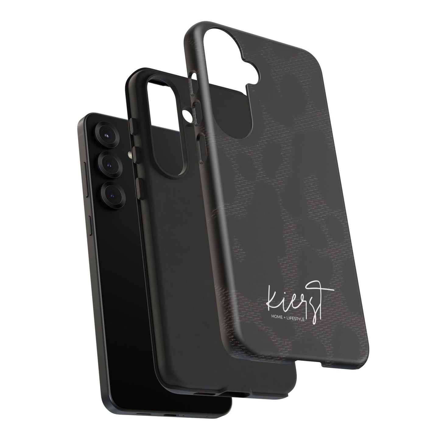 Black Leopard Samsung Galaxy Phone Case