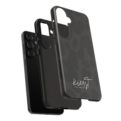 Black Leopard Samsung Galaxy Phone Case