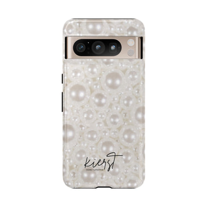 Various Pearls Google Pixel Case | Refined Shine Everyday Style