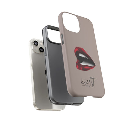Retro Red Lips iPhone Case | Pop Art Meets Polished