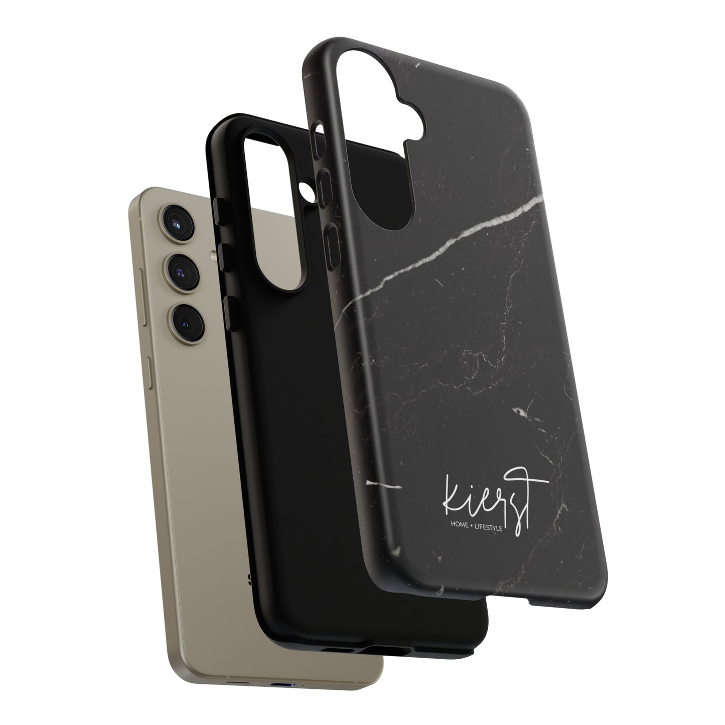 Black Marble Samsung Galaxy Phone Case | Elevated Protection Meets Timeless Design