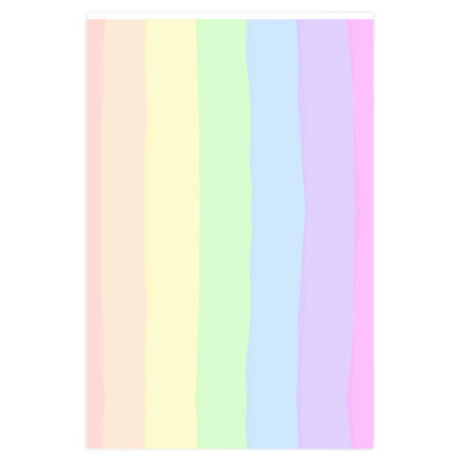 Pastel Rainbow Wrapping Paper