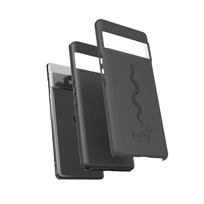 Long Black Snake Google Pixel Phone Case