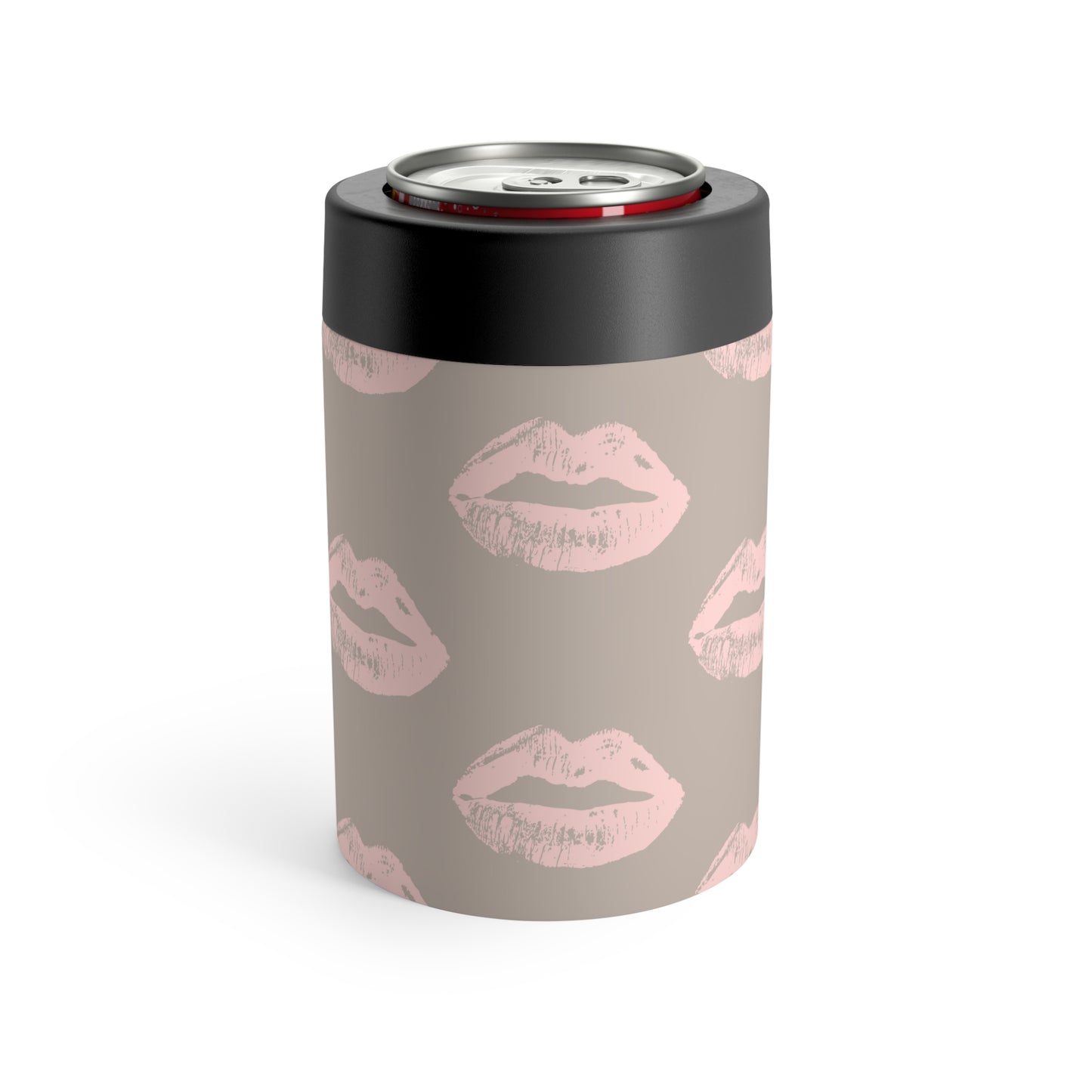 Pillow Talk-Inspired Lips Can Holder – Oat Neutral Background