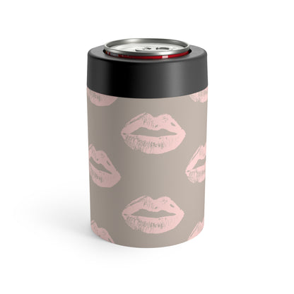 Pillow Talk-Inspired Lips Can Holder – Oat Neutral Background