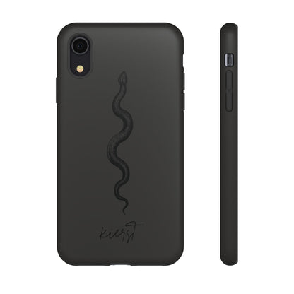 Long Black Snake iPhone Case | Subtle Edge, Quiet Power