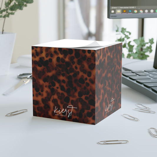 Ember Tortoise Note Cube
