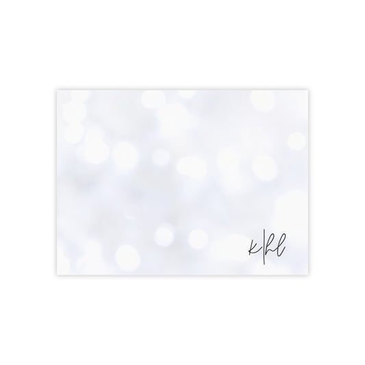 White Sparkle Post-it® Note Pad