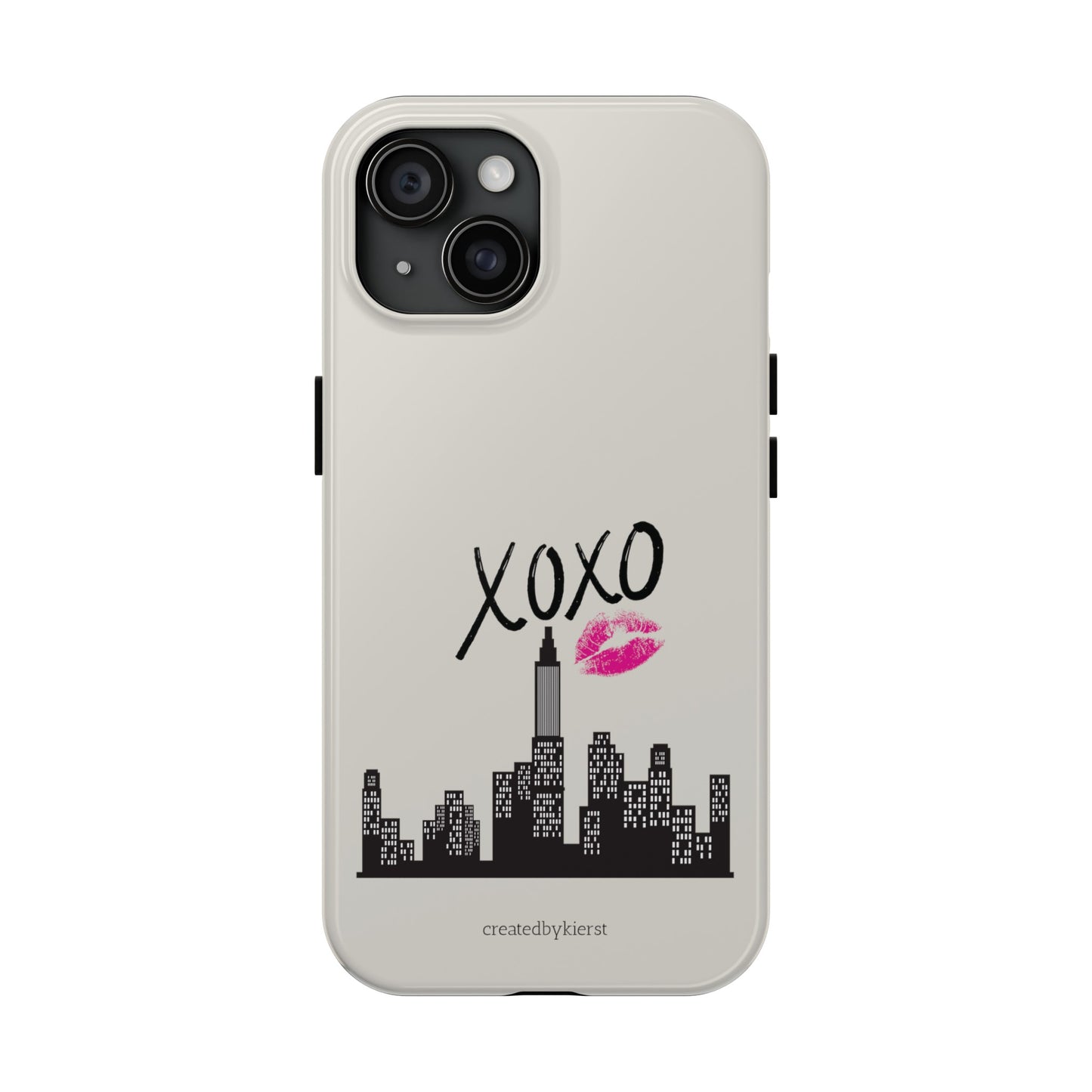 xoxo nyc iPhone Case