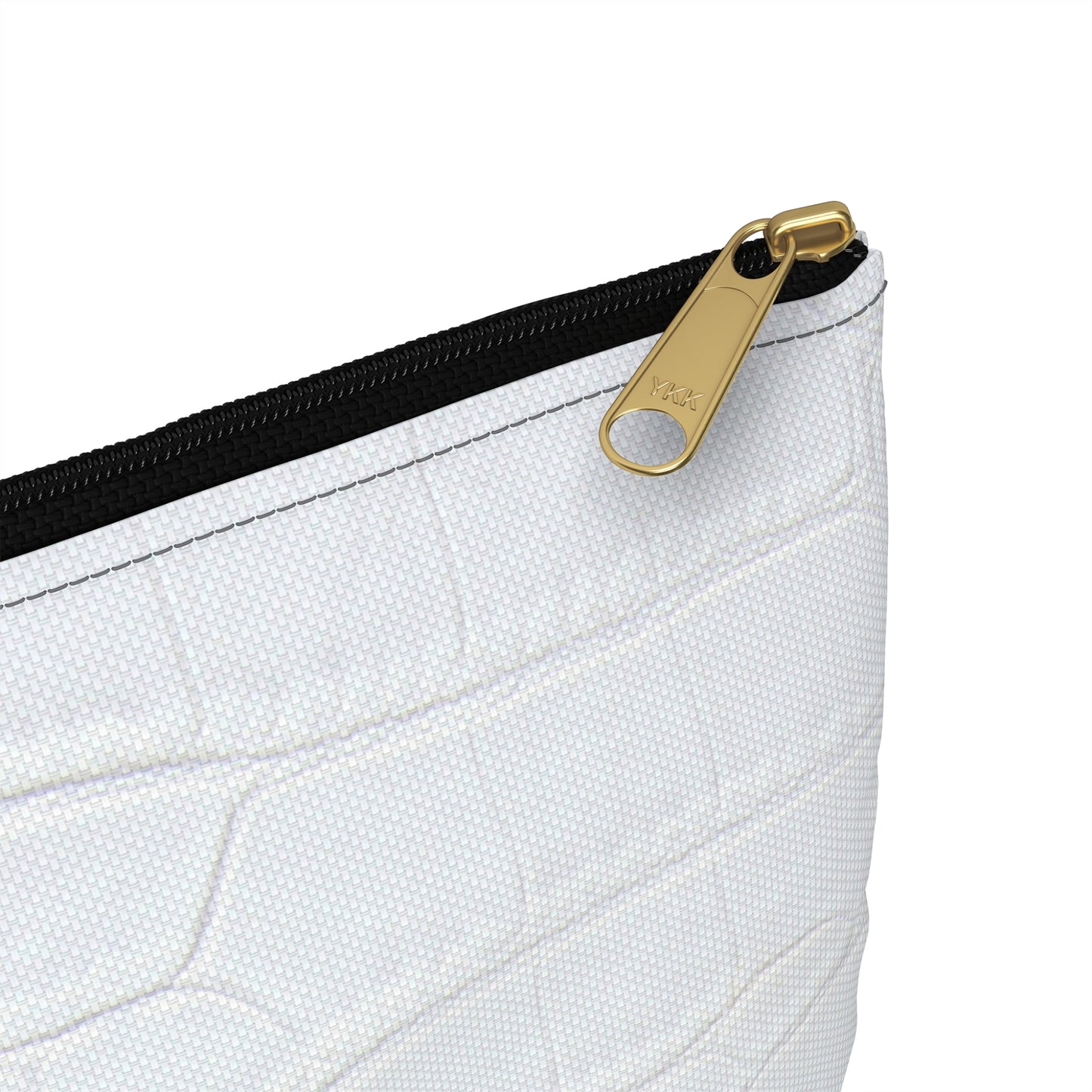 White Alligator Accessory Pouch