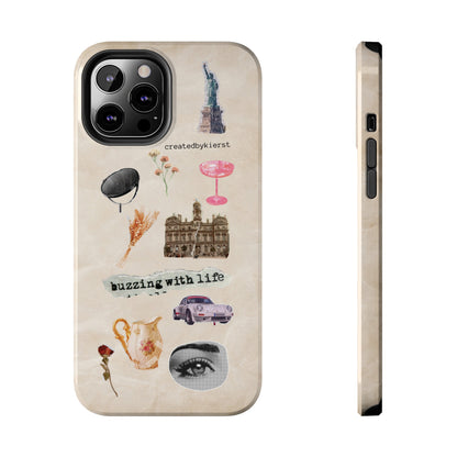 Vintage Stickers iPhone Case