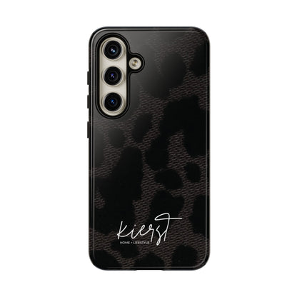 Black Leopard Samsung Galaxy Phone Case