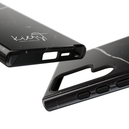 Black Marble Samsung Galaxy Phone Case | Elevated Protection Meets Timeless Design