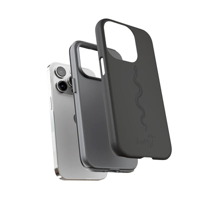 Long Black Snake iPhone Case | Subtle Edge, Quiet Power