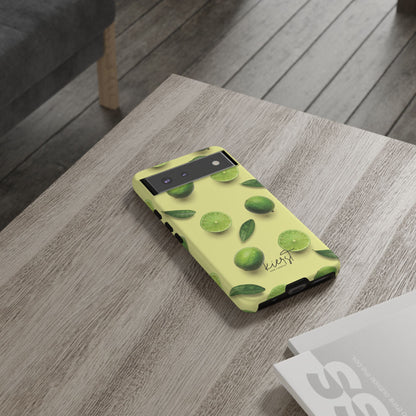Limes Google Pixel Case | Fresh Citrus Energy, Made Sophisticated