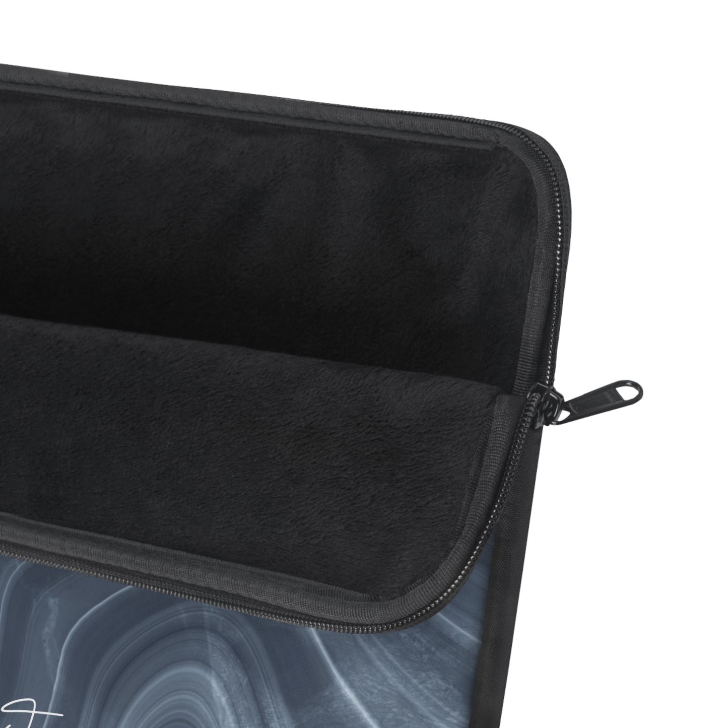 Navy Marble Laptop Sleeve