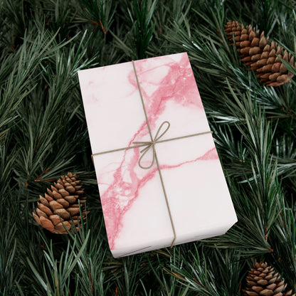 Pink Marble Wrapping Paper