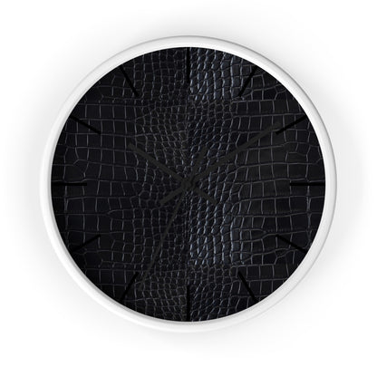 Black Crocodile Wall Clock