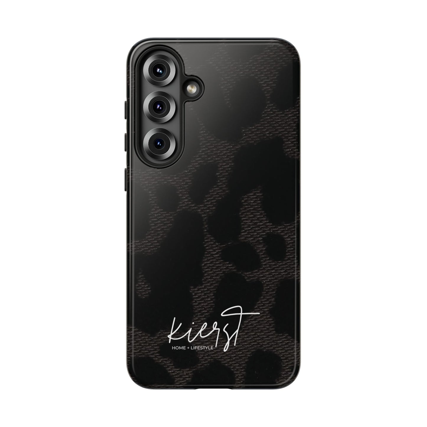 Black Leopard Samsung Galaxy Phone Case