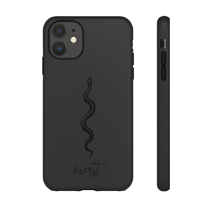 Long Black Snake iPhone Case | Subtle Edge, Quiet Power