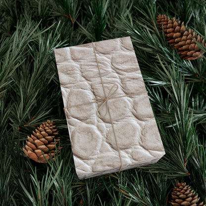 Cream Reptile Gift Wrapping Paper