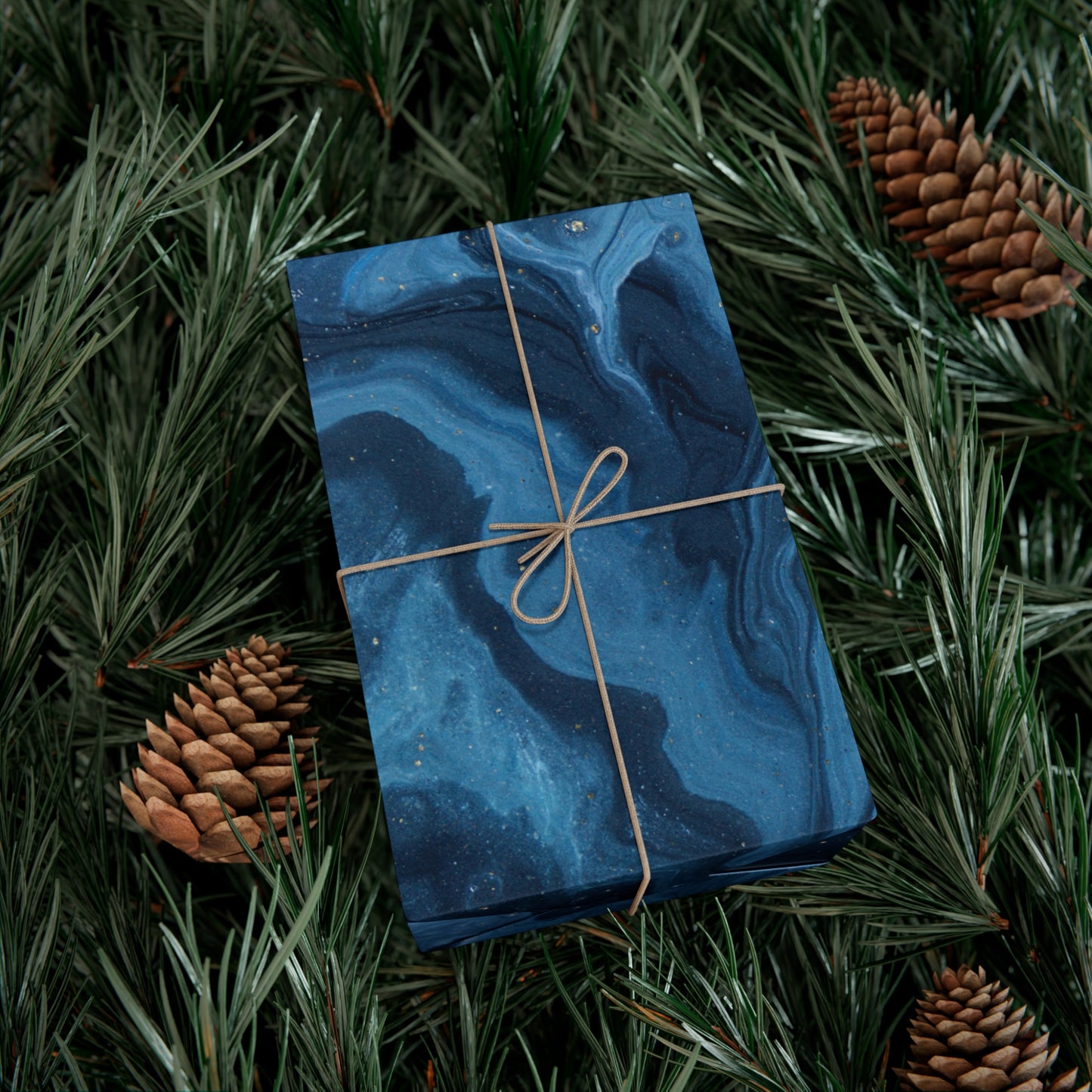 Blue Marble Gift Wrapping Paper