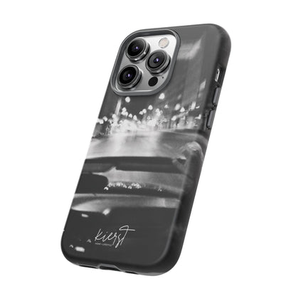 Faded Summer Nights iPhone Case | A Cinematic Blur of City Lights and Nostalgia