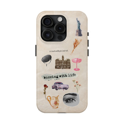 Vintage Stickers iPhone Case