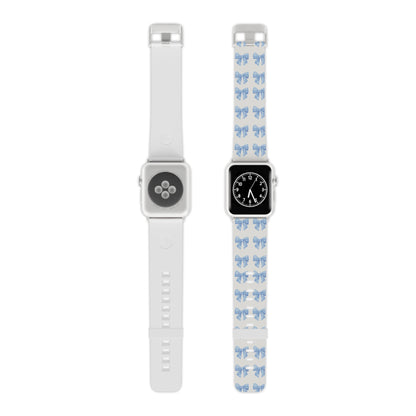 Multiple Blue Bows Apple Watch Band