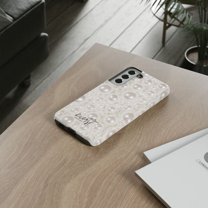 Various Pearls  Samsung Galaxy Case | Sleek Take On Soft Glam