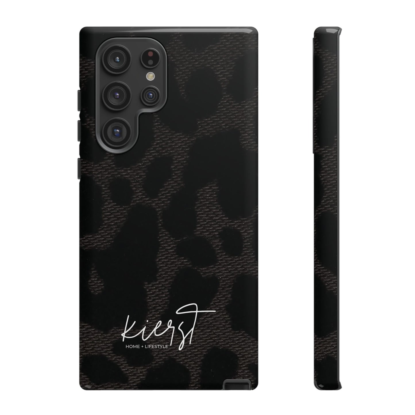 Black Leopard Samsung Galaxy Phone Case