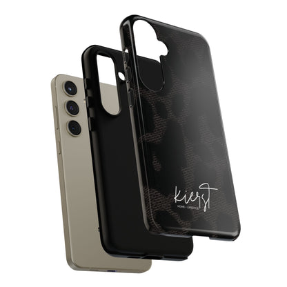 Black Leopard Samsung Galaxy Phone Case