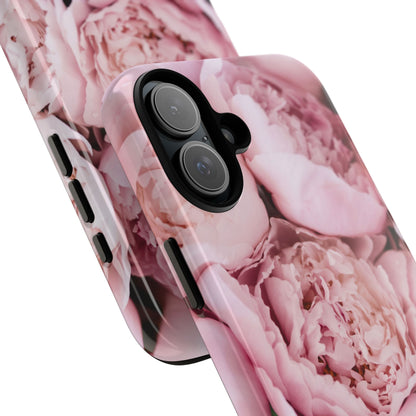Pink Peonies iPhone Case | Soft Florals Meet Luxe Protection