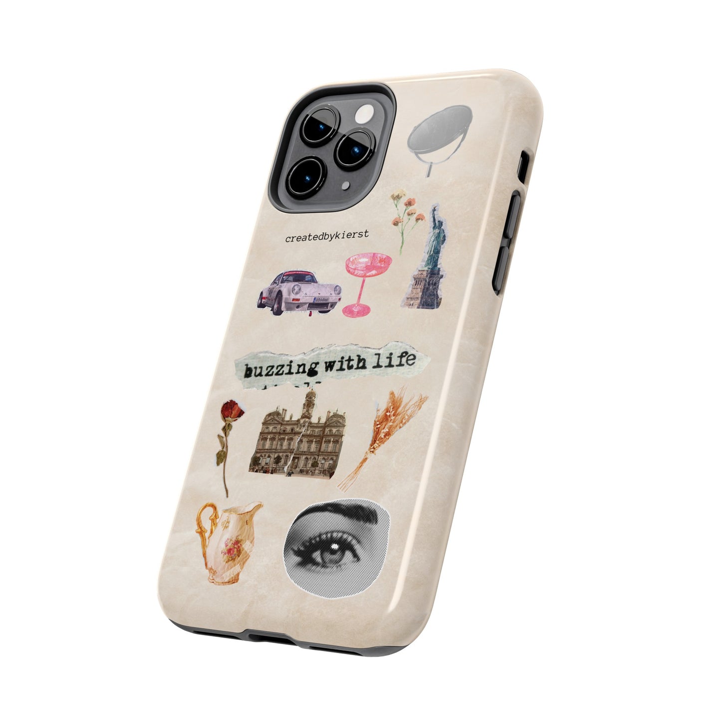 Vintage Stickers iPhone Case