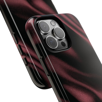 Signature Velvet Noir Silk Print iPhone Case