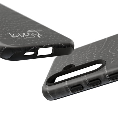 Black Alligator Print Samsung Galaxy Case | Refined Impact, Bold Simplicity