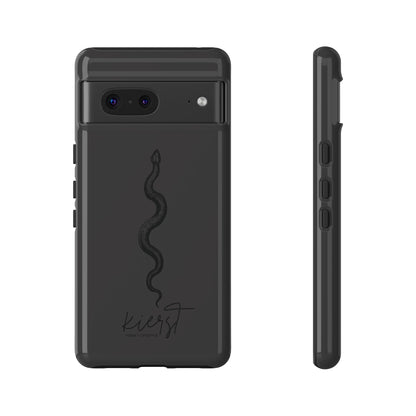 Long Black Snake Google Pixel Phone Case