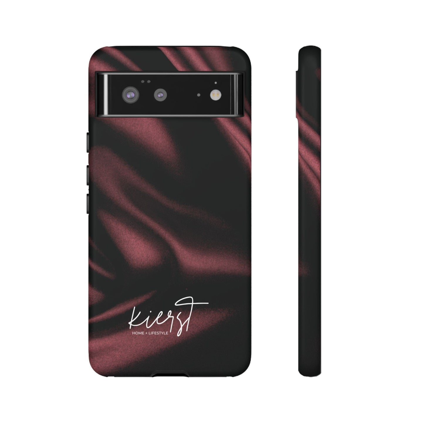 Signature Velvet Noir Silk Print Google Pixel Phone Case
