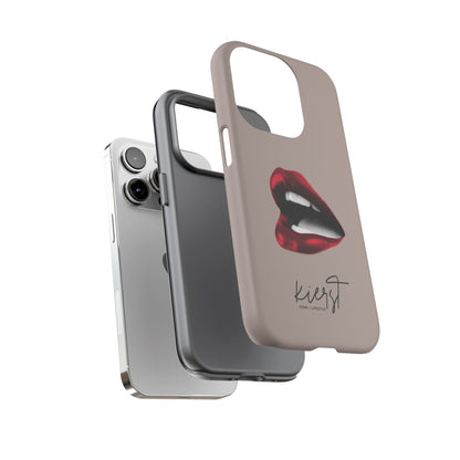 Retro Red Lips iPhone Case | Pop Art Meets Polished