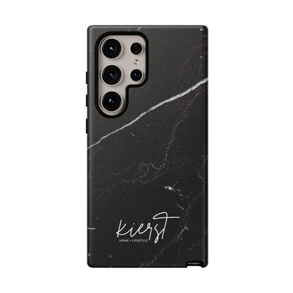 Black Marble Samsung Galaxy Phone Case | Elevated Protection Meets Timeless Design