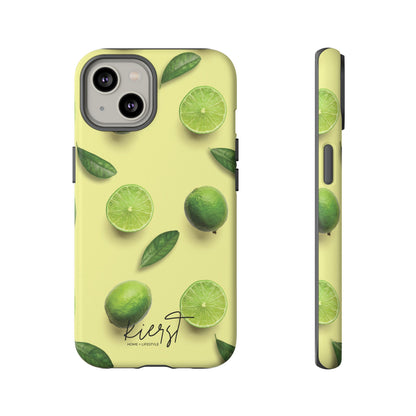 Limes iPhone Case | Bright Citrus Meets Everyday Luxury