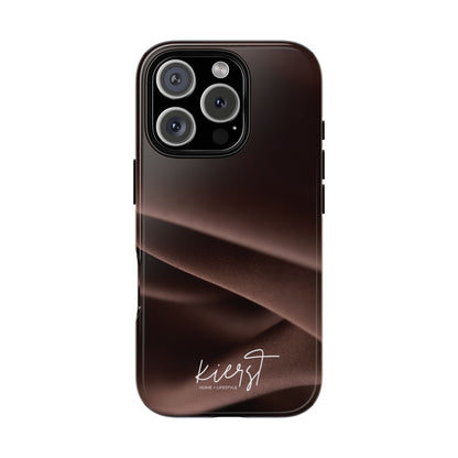 Chocolate Silk Print iPhone Case | Designed to Stand Out