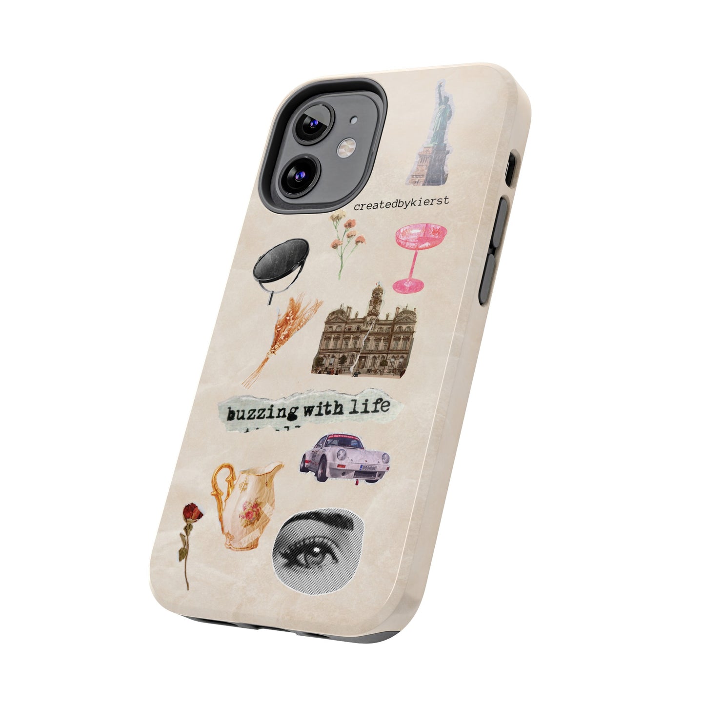 Vintage Stickers iPhone Case