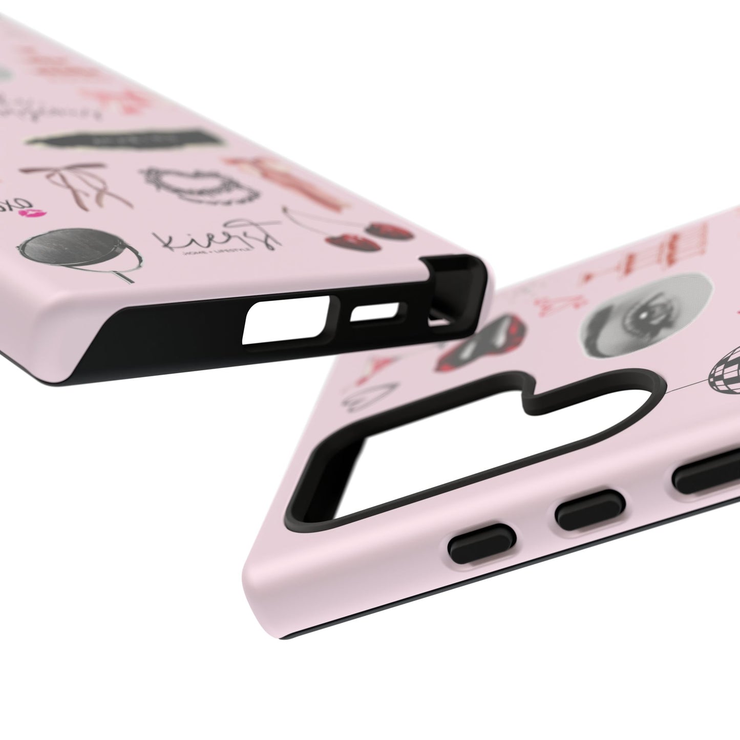 Pink Samsung Galaxy Phone Case - Edge of Romance