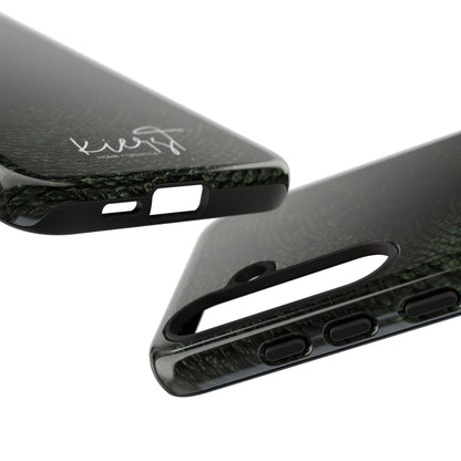 Deep Rich Green Print Samsung Galaxy Case