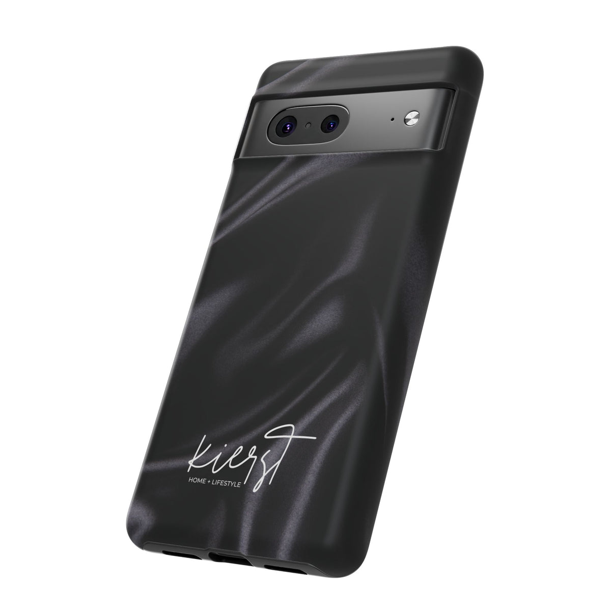 Black Silk Print Google Pixel Phone Case