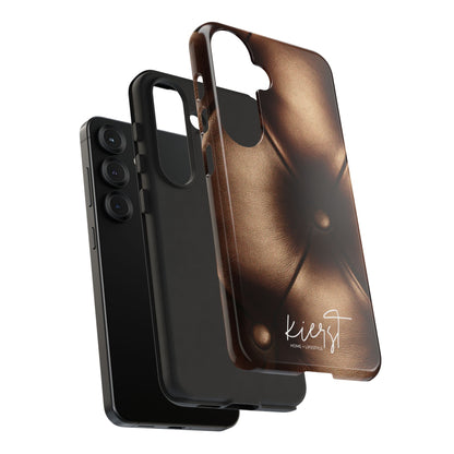 Bronze Tufted Print Samsung Galaxy Phone Case