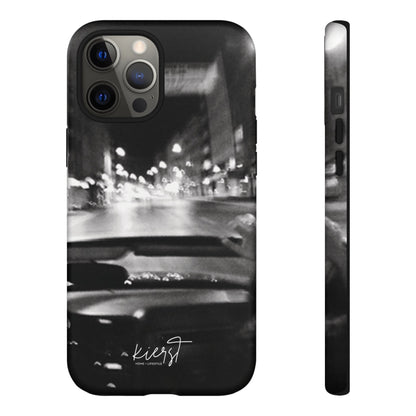Faded Summer Nights iPhone Case | A Cinematic Blur of City Lights and Nostalgia
