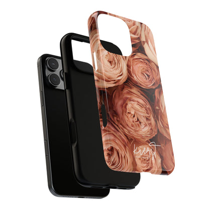 Peony Dusk Print iPhone Case